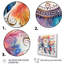 Rainbow Boho Dreamcatcher, aquarelle encadrée sur toile-1600961368-1600961367