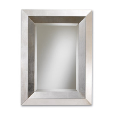 Vegamwala Solid Wood Flat Wall Mirror