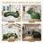 114" Modular Sectional Sofa, Corduroy L Shaped Modular Sofa, Sectional Couches For Living Room, Bedroom And Apartment-547883634