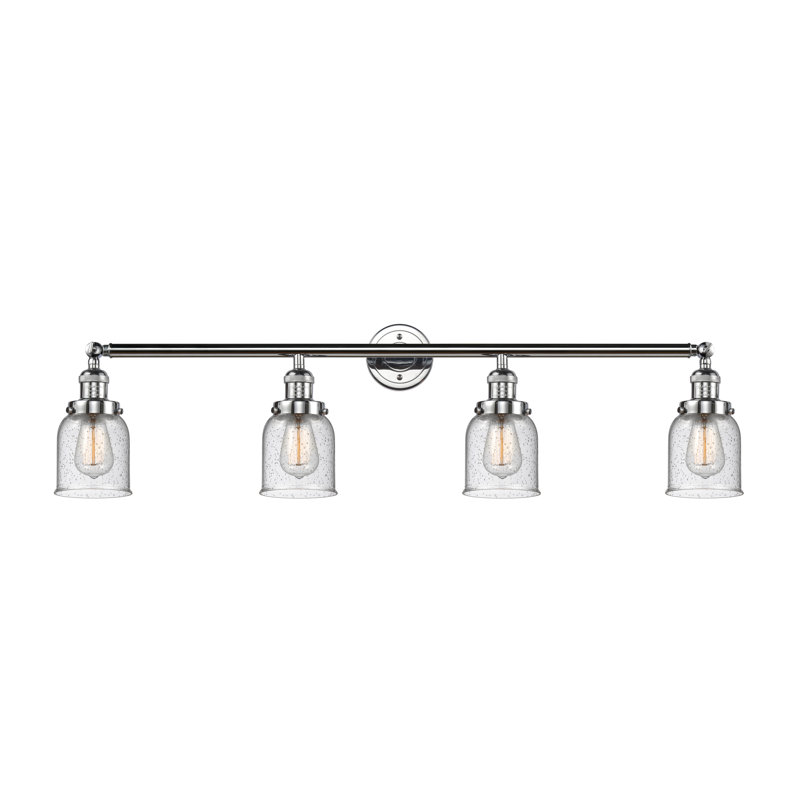 Éclairage pour salle de bain 4 lumières Anatol, DEL, Chrome poli