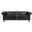3 places, 83,27 po de largeur, revêtement en cuir de polyuréthane, accoudoir carré, coussin amovible, décoration élégante et confortable-120913712