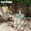 Paiten Round Iron Outdoor Side Table - 48 cm W 45 cm D-499087223