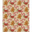 Jolies couvertures de lit de Noël en pain d'épice pour canapé de chambre, 40 x 50 po