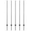 Vidaxl Fence Posts 10 Pcs U-Channel Galvanised Steel-114619014-114619016