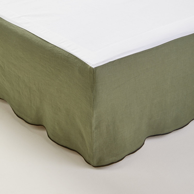 Carlina Tailored Wrap Around, 90cm W x 32cm D, Green
