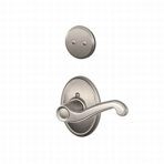 Inactive Interior Flair Lever Wakefield Rosette Dummy Entry Set (Exterior Portion Sold Separately)