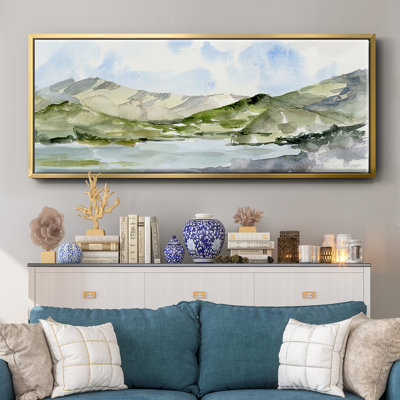 Serene Mountains I - toile encadrée