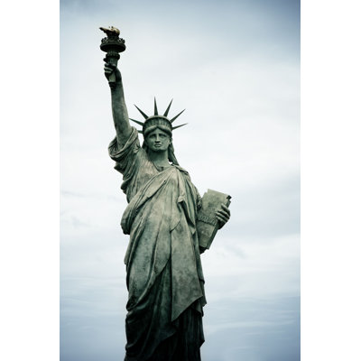 Lady Liberty by Spfoto - Wrapped Canvas Print