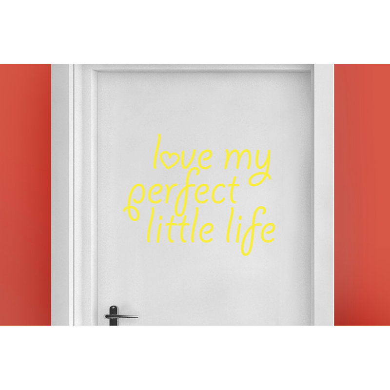 Wall Decal, Bright Yellow