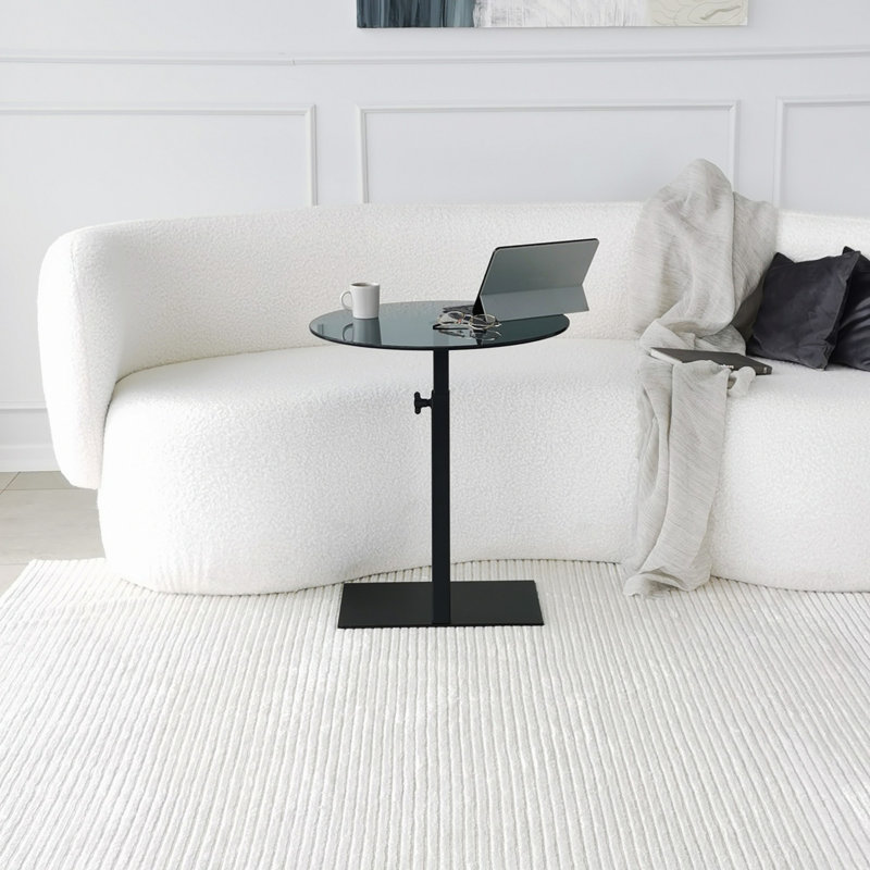 Table de bout avec tablette de plancher