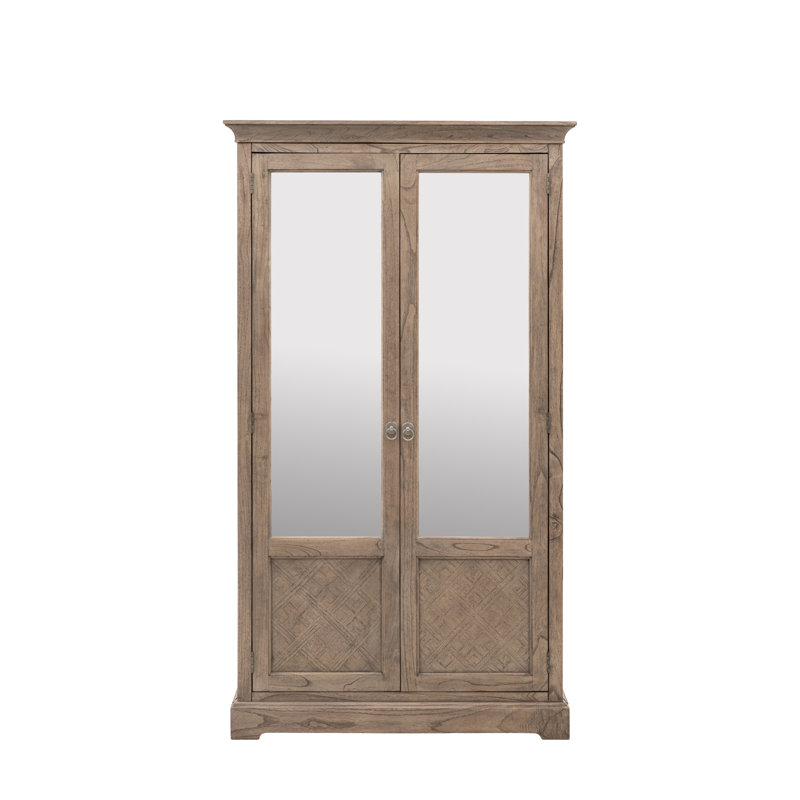 Mandie 2 Door Solid Wood Wardrobe