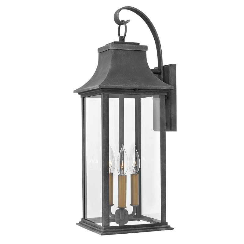 Hetzel Aluminium Wall Light, 24.5" H x 8.5" W x 9.75" D