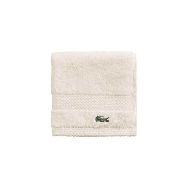 Essuie-mains en coton Lacos Heritage 13 x 13, 100% coton Supima, antimicrobien Micro-Fresh®, Craie