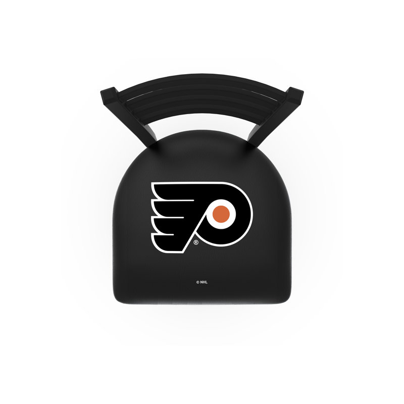 NCAA Swivel 30" Bar Stool, Philadelphia Flyers- Black