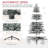 7.5Ft Snow Flocked Artificial Christmas Tree