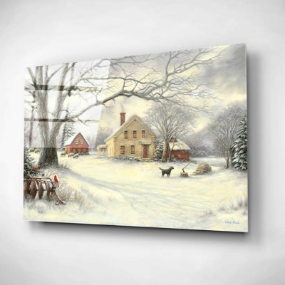 'Old Country Farm' by Chuck Pinson, Acrylic Glass Wall Art