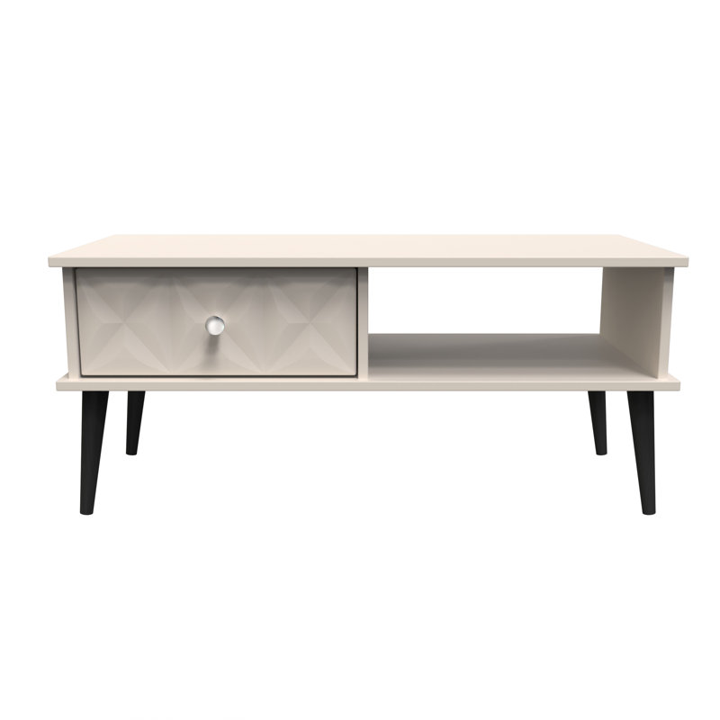 Akuna Coffee Table with Storage, Beige