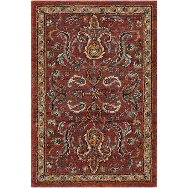 Bungalow Rose Floral Rug | Wayfair