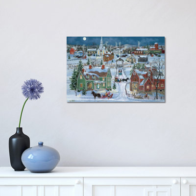 Christmas Homecoming by Bob Fair - Wrapped Canvas Gallery-Wrapped Canvas Giclée