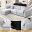 Canapé modulaire surdimensionné en L surdimensionné avec assise profonde et repose-pieds large-1343388521