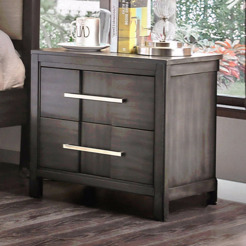 Table de chevet transitionnelle 1pc