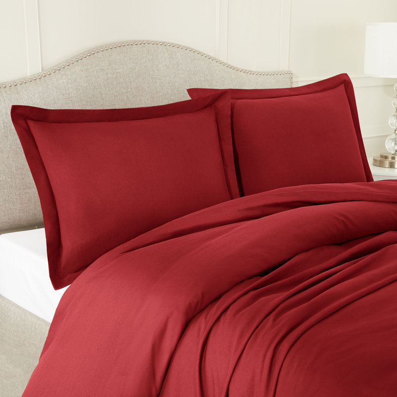 Modern & Contemporary Duvet Cover, Navy Blue, Twin Duvet Cover + 2 Additional Pieces