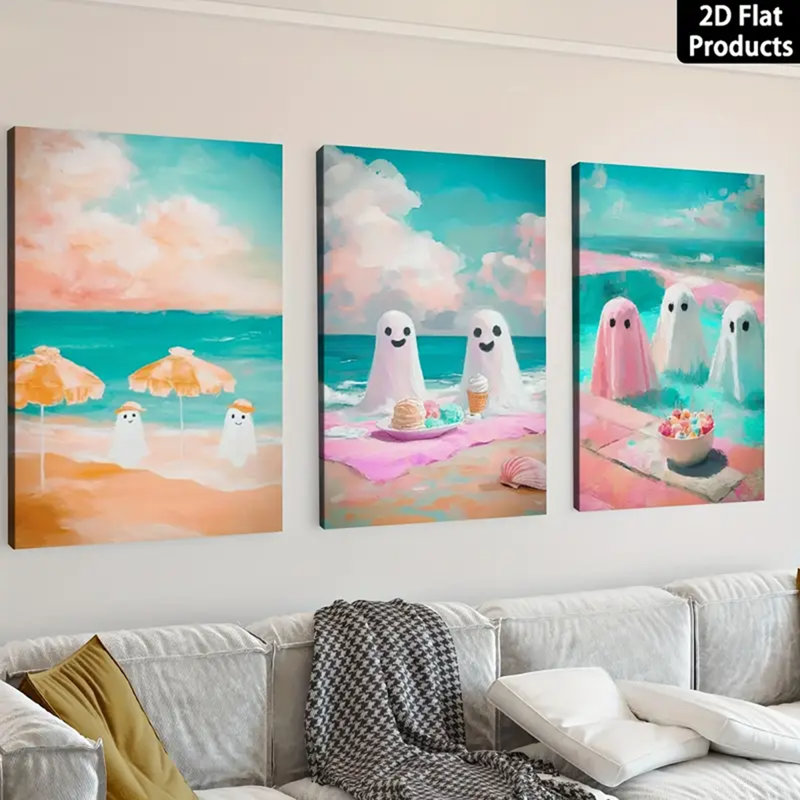 3 Piece Wrapped Canvas Print