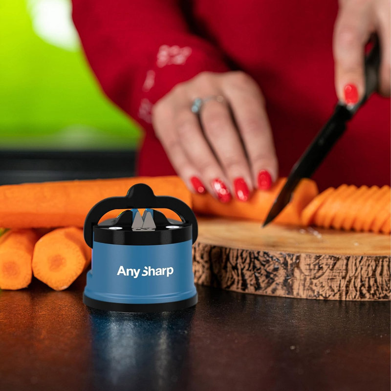Manual Knife Sharpener, Blue