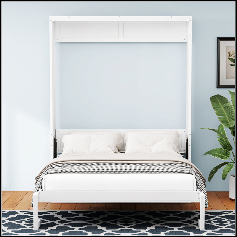 Lit escamotable escamotable de 60,5 po avec lit escamotable Murphy Bed, Lit double