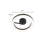 Franke 18'' LED Flush Mount - Black-121158471