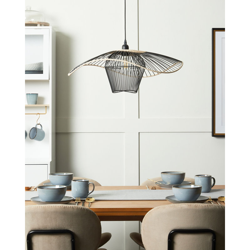 Ameriyah 1 - Light Unique/Statement Pendant, Black 