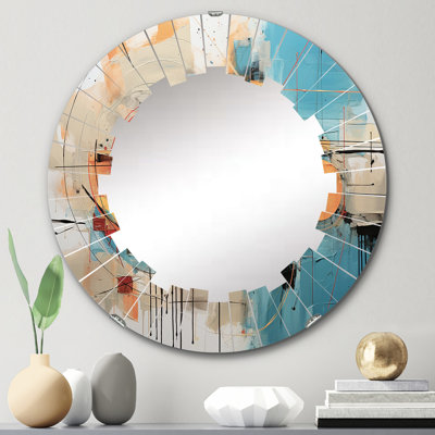 Midler - Miroir mural moderne rond