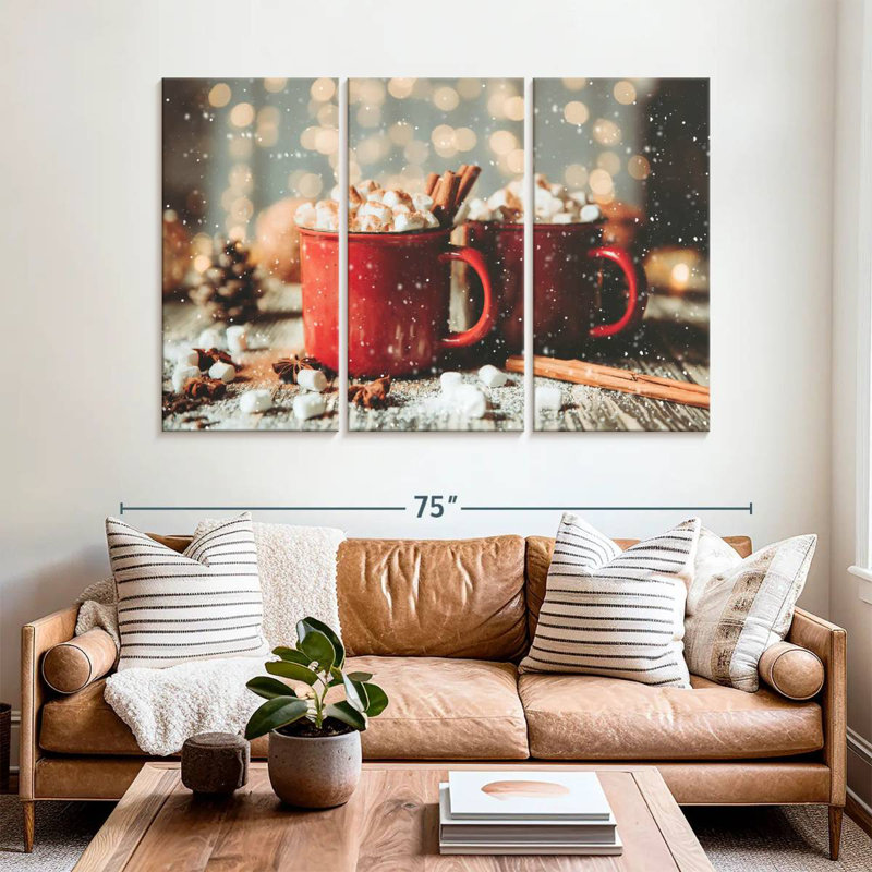 Yarlin Holiday Coffee, 42" H x 65" W