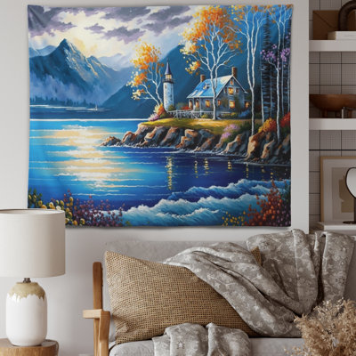 Tapisserie avec des punaises en polyester