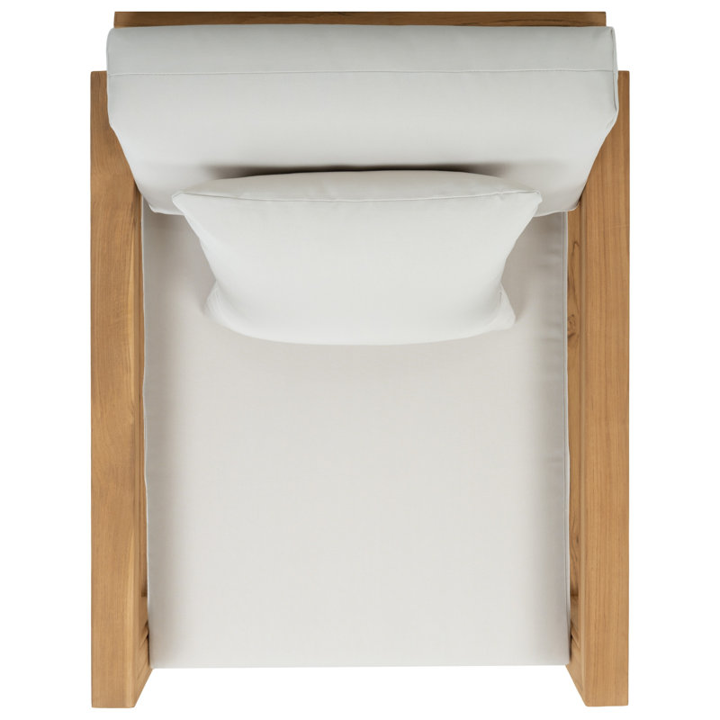 Chaise pivotante en teck Montford