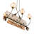 Domnik 6 - Light Dimmable Geometric Chandelier