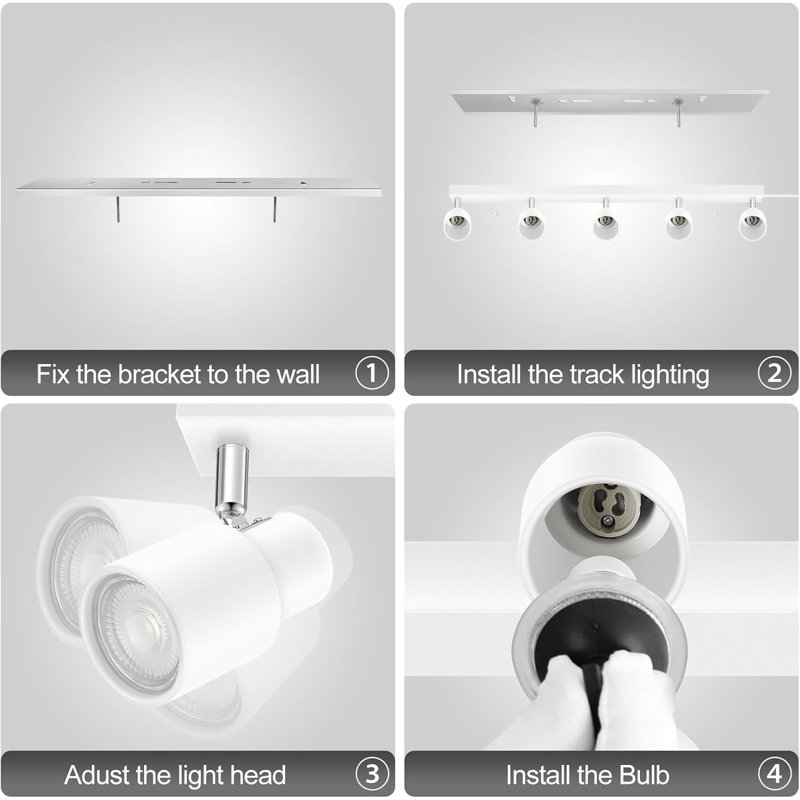 LED Track Light Fixtures Ceiling