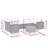  Garden Sofa Set Grey, Dark Grey