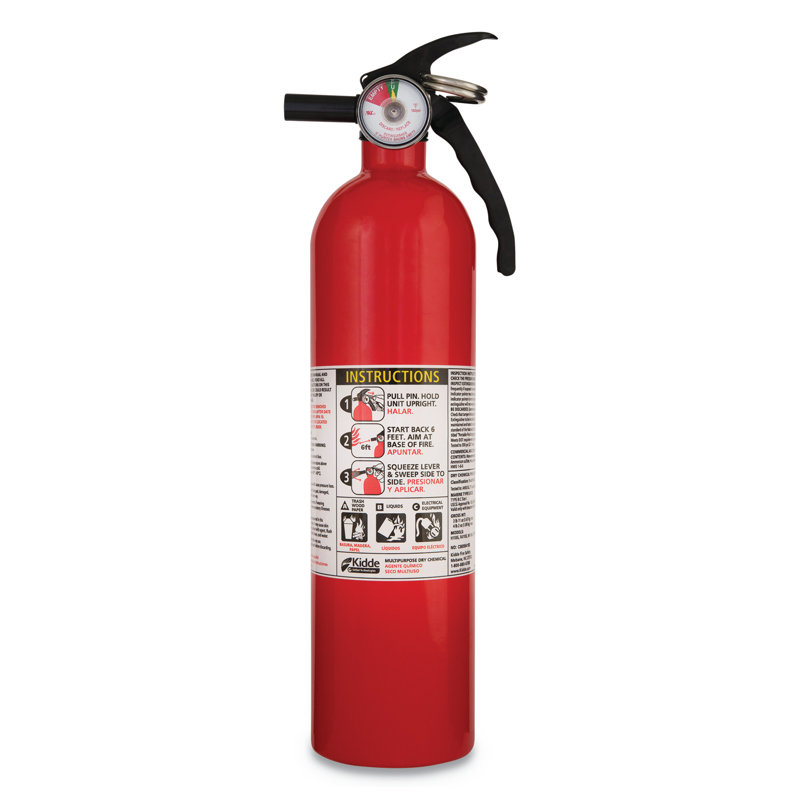 Kidde Dry Powder Fire Extinguisher