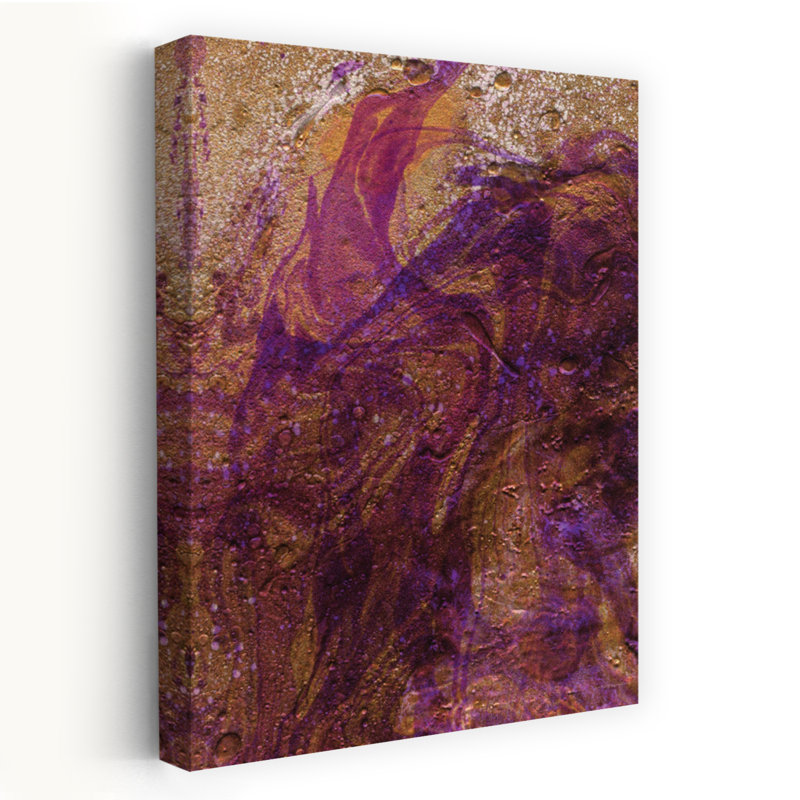 Art contemporain, art contemporain abstrait, H 24 po x l 16 po