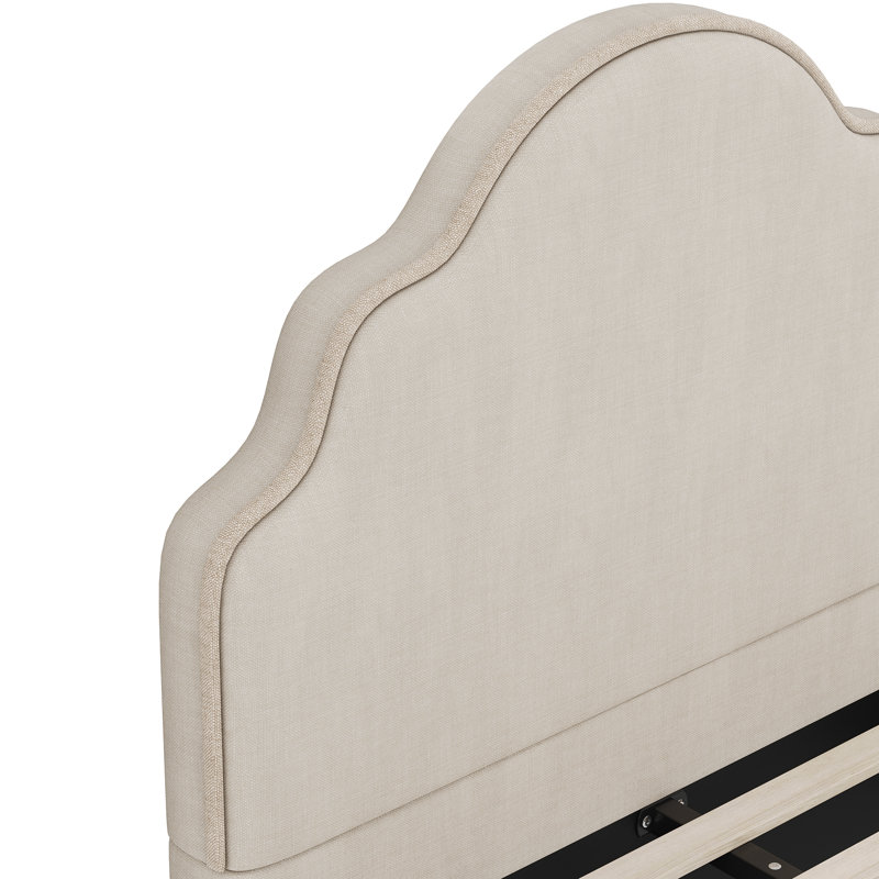 Bed, Beige