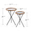 Ensemble de 2 tables d'appoint Crellon