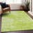 Premium Machine Washable Prisco Aloe Rug-1087986410