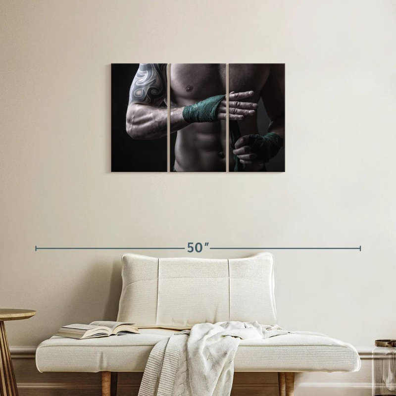Sireci Boxing Preparation, 20" H x 33" W