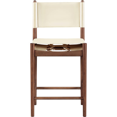 Rawlins Vegan Leather Upholstered Counter Stool