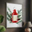 «Christmas Holiday Art» CECL XXVI, reproduction d'art encadrée - bois massif-1129562890
