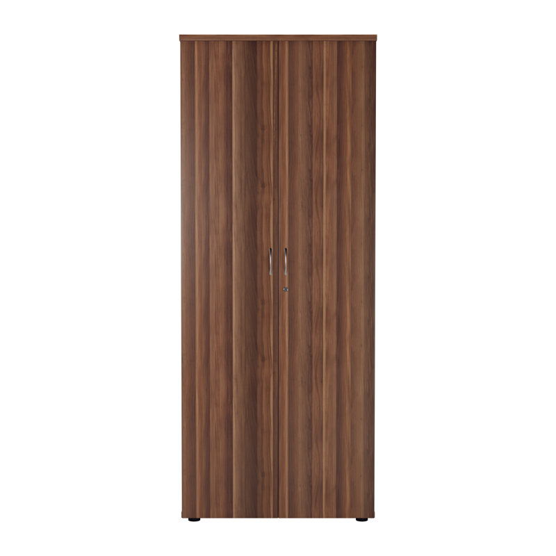 Buariki 2 -Door 4 -Shelf, Dark Walnut