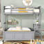 Lit simple superposé au dessus d'un lit double avec bureau-1989889859-1989889856