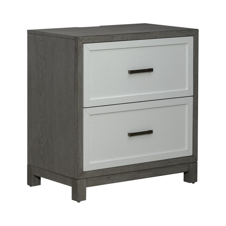 Anatole 2 Drawer Nightstand