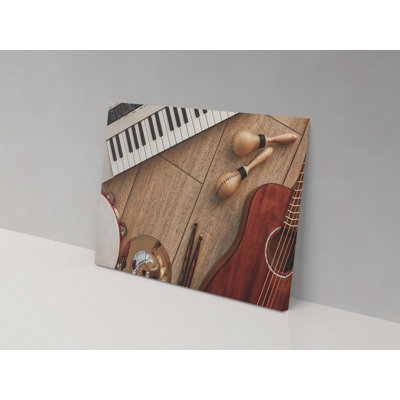 Beats And Sounds - Wrapped Canvas Print